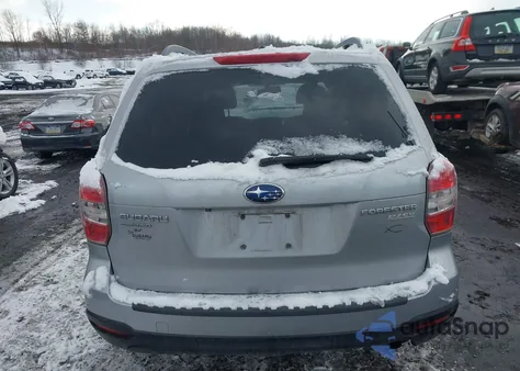 2014 Subaru Forester 2.5I Premium from USA, damaged, VIN JF2SJAECXEH408580